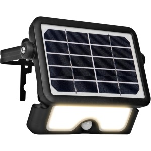 Luceco Solar Powered LED Floodlight with PIR