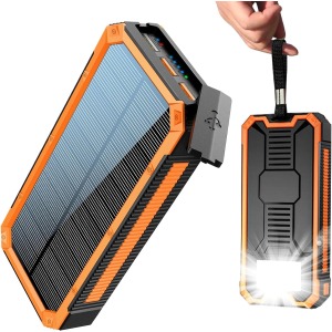 Solar Charger Power Bank 20000mAh budget