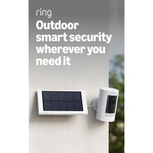 Ring Solar Stick Up Cam outdoor solar security camera