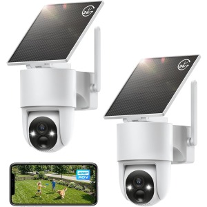 Tical 4MP solar security camera WiFi AI detection