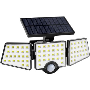 Lepro 1200LM 3-Head Solar Security Light