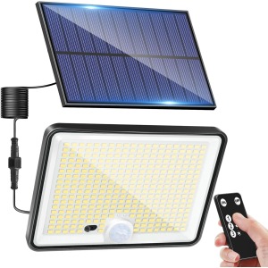 LOTMOS 342LED Solar Security Light with Remote Control